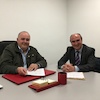 Firma convenio con Interservi